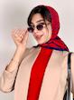 کت شلوار یقه کتابی 18358