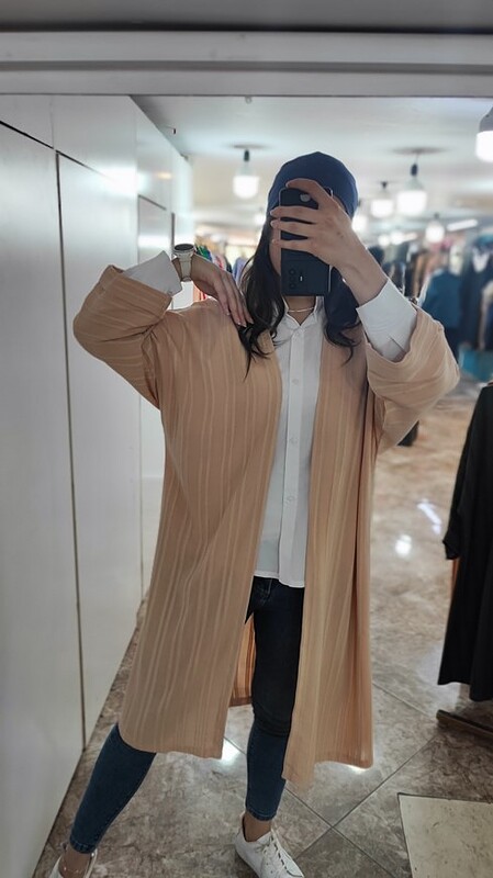 مانتو بلند مدل آلما کد 7142