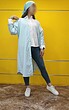 مانتو بلند مدل آلما کد 7142