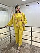 ست اورال و مانتو مزونی مدل لیلی کد 7223