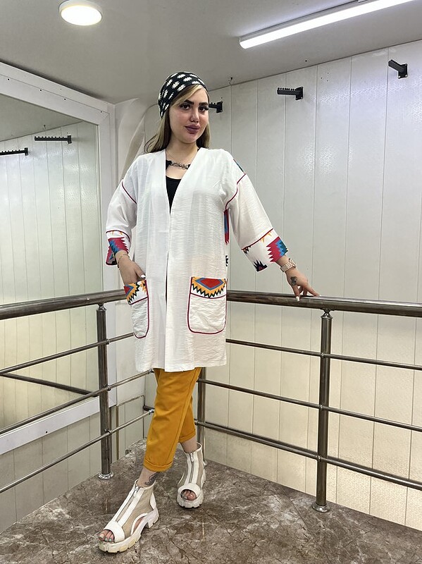 مانتو مدل گلسار کد 7224