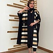 مانتو عبایی مدل مهری کد 7236