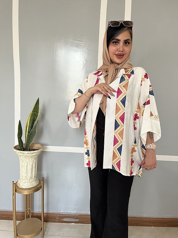 پیرهنی مدل ثریا کد 7261