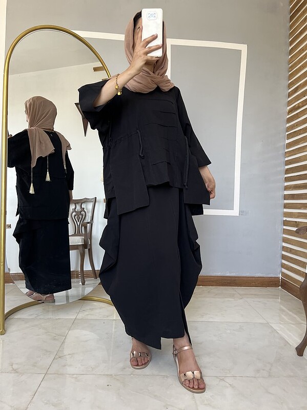 ست شومیزو دامن مدل سامانتا کد 7388