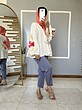 کت مزونی گلدوزی شده مدل استلا کد 7389