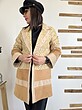 پالتو کتی مزونی آستردار مدل آویشا کد 7655