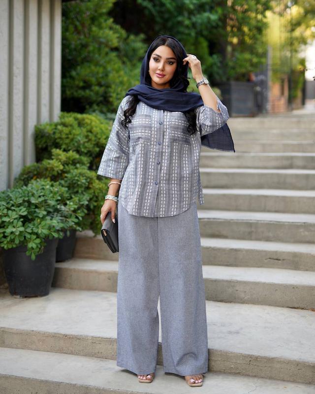 شومیز شلوار ستاره 