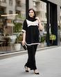 ست پانچ و شلوار با خرجکار هندی