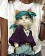 تی شرت مدل cat