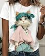 تی شرت مدل cat