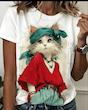 تی شرت مدل cat
