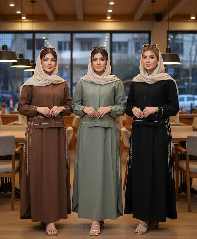 کت دامن گلدوزی
