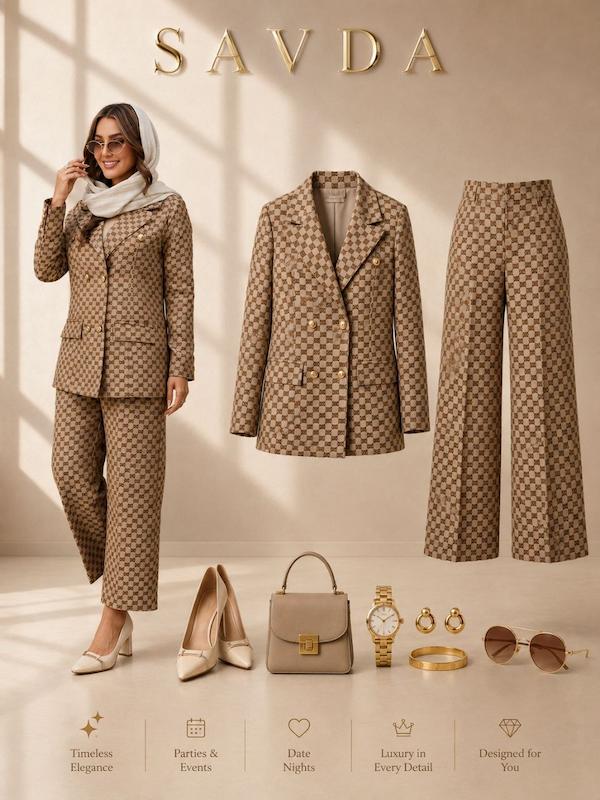 ست کت شلوار Gucci