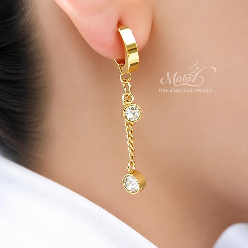 گوشواره جواهری کد۸۱۸