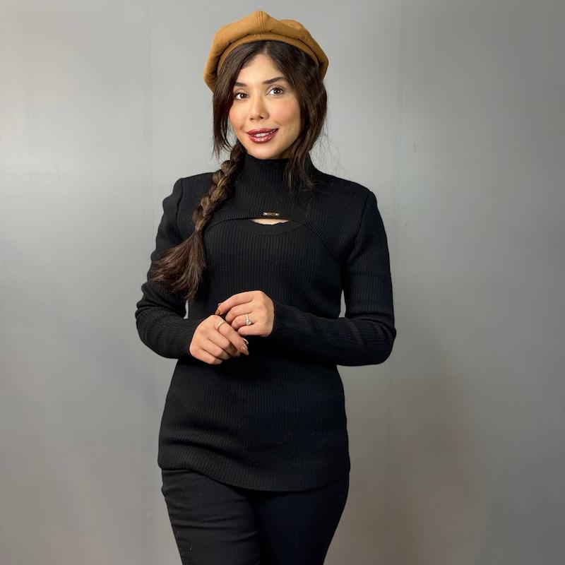 بافت یقه شنلی