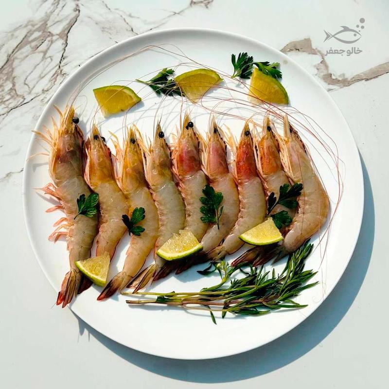 ميگو درشت (۵۰-۴۰ عدد در هر کیلوگرم)