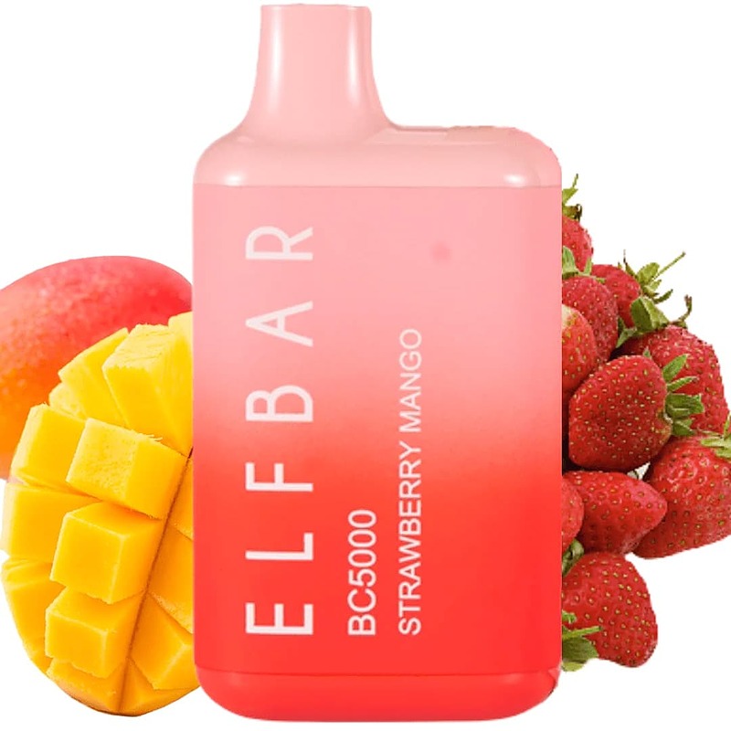  پاد یکبارمصرف انبه توت فرنگی کد457 ELFBAR strawberry mango