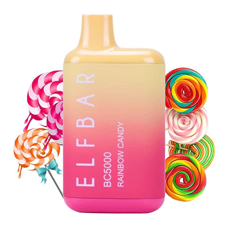 پاد یکبار مصرف پاستیل کد457 ELFBAR rainbow candy