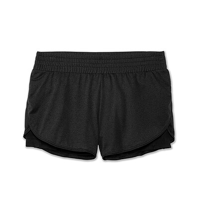 شورت ورزشی زنانه کشاله دار بروکس Brooks Rep 3″ 2-in-1 Short