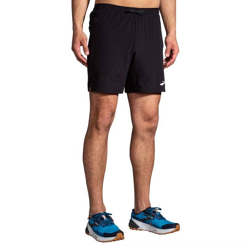 شلوارک ورزشی مردانه کشاله دار بروکس Brooks High Point 7" 2-IN-1 Short 