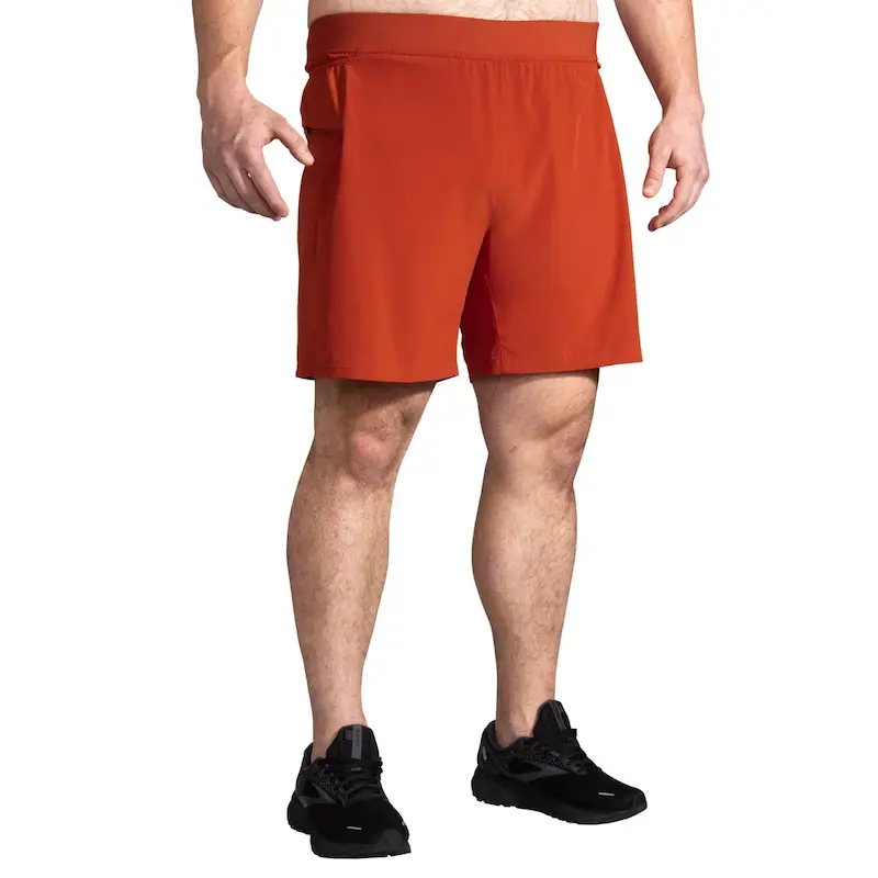 شلوارک ورزشی مردانه کشاله دار بروکس Brooks Sherpa 7″ 2-in-1
