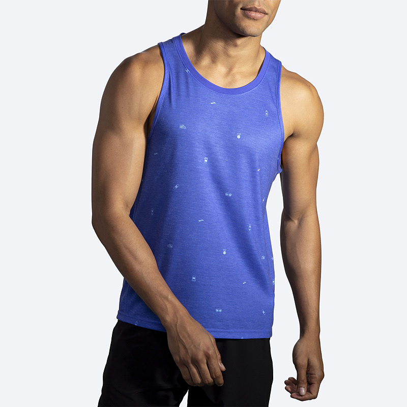 تاپ ورزشی مردانه بروکس Brooks Distance Tank