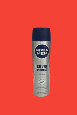 اسپره مردانه ضد تعریق سیلور پروتیکت 150 میل NIVEA Men Silver protect anti-transpirant spray