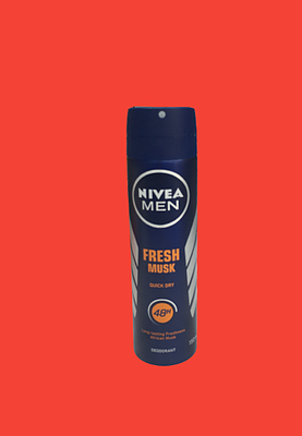اسپره ضد تعریق 48 ساعته مردانه نیوا با رایحه مشک تازه 150 میل NIVEA Men fresh musk anti-transpirant 48h Deodorant