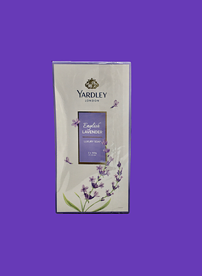 صابون لوکس یاردلی لندن با رایحه اسطوخودوس انگلیسی (3*100g) 300 گرمی YARDLEY london english lavender luxury soap