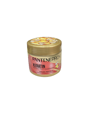 ماسک ترمیم کننده موی کراتینه پنتن برای محافظت از موهای رنگ شده 300 میلی PANTENE pro-v keratin reconstruct haarmaske color protect