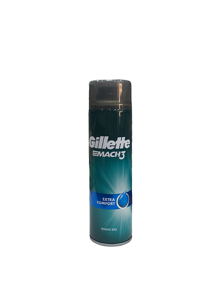 ژل اصلاح مردانه ژیلت سری mach3 مدل extra comfort حجم 200 میلی Gillette mach3 shaving gel extra comfort