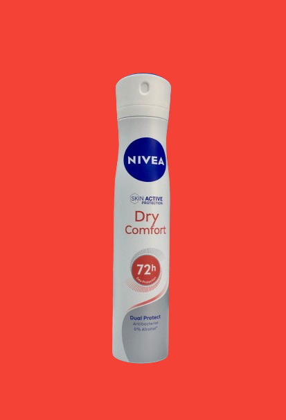قیمت اسپره ضد تعریق نیوا مدل Dry Comfort و آنتی باکتریال 200 میلی NIVEA skin active protection dry comfort 72h dual protect antibacterial