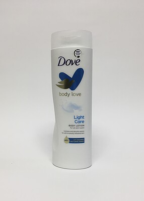 لوسیون آبرسان بدن داو اصلی مراقبت لایت 48 ساعته با سرم ترمیم کننده سرامید 400 میلی Dove body love light care body lotion 48h with ceramide restoring serum