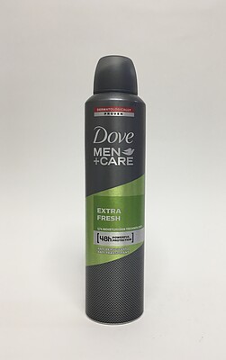 اسپری ضد تعریق مردانه داو اکسترا فرش محاقظت 48 ساعته 250 میلی Dove men+care extra fresh 1/4 moisturiser technology 48h powerful protection spray