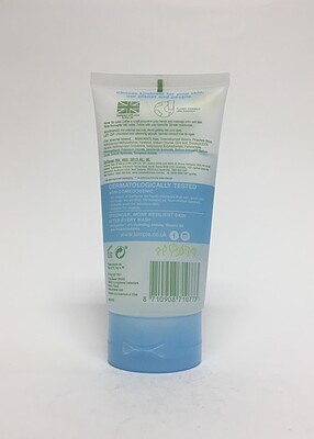 میسلار ژل شستشوی صورت سیمپل برای پوست خشک 150 گرمی Simple micellar gel wash for dry skin