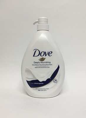 شامپو بدن مغذی بیوتی داو ترمیم کننده و مغذی پوست خشک 1000 میلی Dove beauty nourishing body wash repair and nourish dry skin