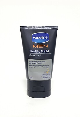 فیس واش مردانه وازلین روشن کننده پوست 100 گرمی Vaseline MEN healthy bright face wash