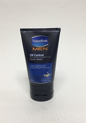 فیس واش مردانه وازلین کنترل چربی پوست صورت 100 گرمی Vaseline MEN oil control facial wash