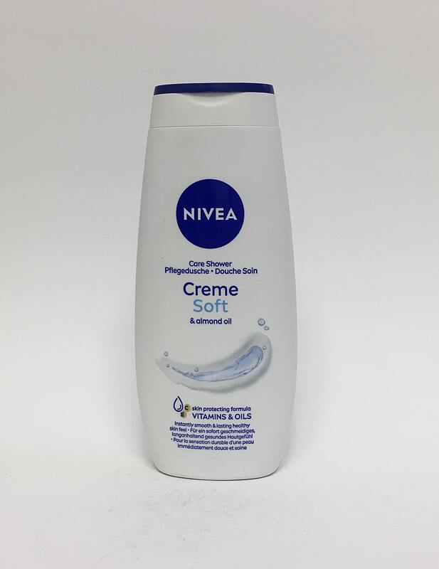 شامپو بدن مراقبتی نیوا با کرم نرم و بادام 250 میلی NIVEA care shower creme soft & almond