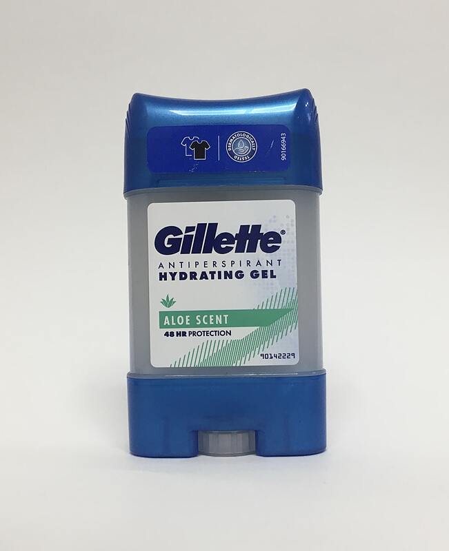 مام ژله ای ضد تعریق و آبرسان ژیلت با رایحه آلوئه ورا 70 گرمی Gillette antiperspirant aloe scent hydrating gel