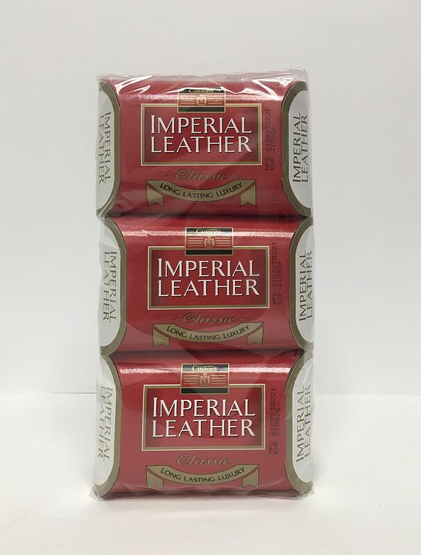 صابون کلاسیک امپریال لیدر بسته 6 عددی 200 گرمی IMPERIAL LEATHER soap classic