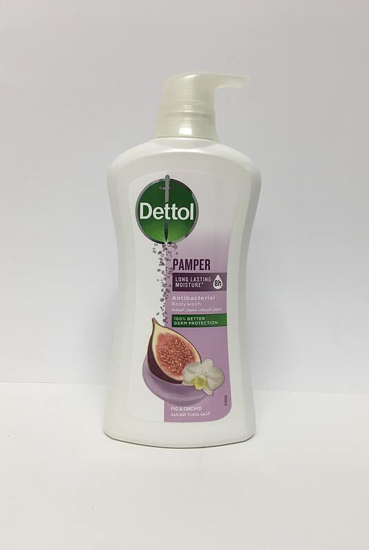 شامپو بدن آنتی باکتریال دتول با رایحه انجیر و ارکیده 500 میلی Dettol antibacterial body wash with fig & orchid