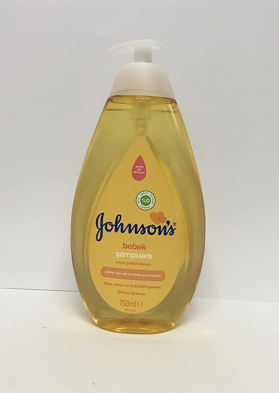 شامپو کودک جانسون پمپی مراقبت روزانه ملایم 750 میلی johnson's mild daily care baby shampoo