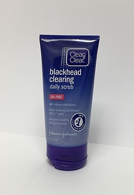 اسکراب روزانه پاک کننده جوش سر سیاه کلین اند کلیر 150 گرمی Clean & clear blackhead clearing daily scrub