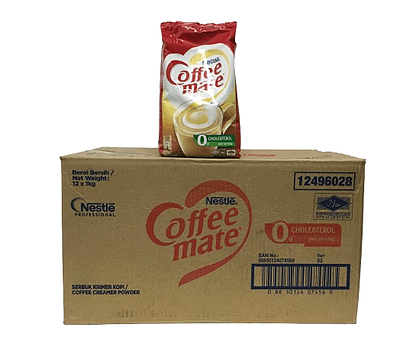 قیمت عمده کافی میت نستله 1 کیلویی کارتن (12 بسته 1 کیلویی) nestle Coffee mate