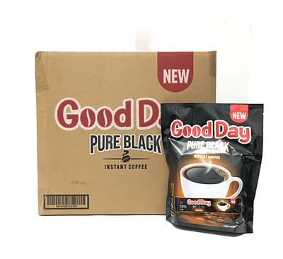 قیمت عمده قهوه فوری بلک گوددی GOOD Day کارتن (20 بسته 40 ساشه ای) GOOD Day pure black instant coffee