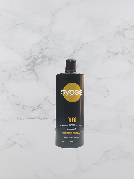 شامپو سایوس مخصوص موهای خشک و آسیب دیده 500 میلی SYOSS OLEO shampoo tamanu yagi
