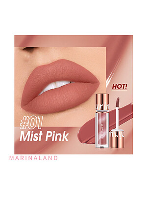 رژلب ابر و بادی مات او تو او رنگ 01 - MIST PINK