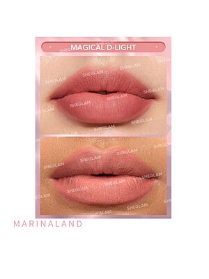 رژلب مات STARLIGHT شیگلم رنگ magical D-light