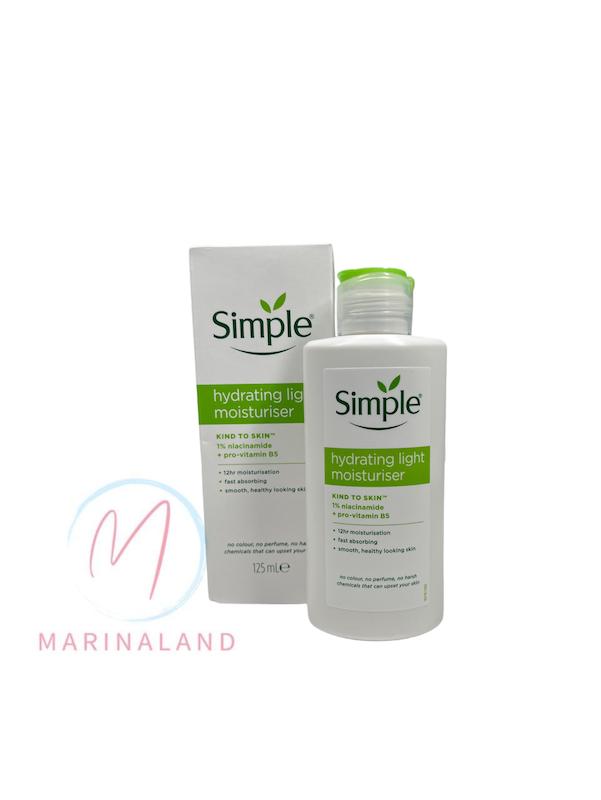 کرم مرطوب کننده و آبرسان سیمپل مدل لایت (simple)